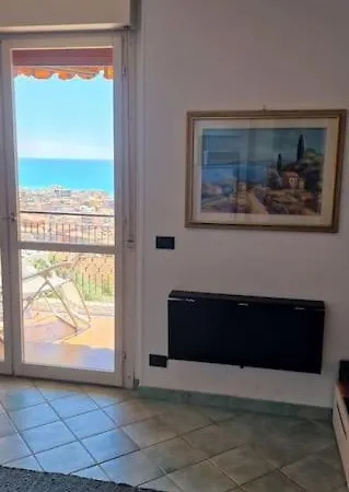 Thekeystudio, La Casa Del Mare Azzurro With Seaview * Ventimiglia