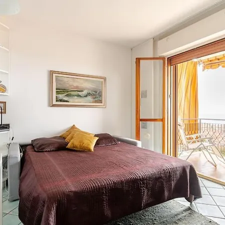 Thekeystudio, La Casa Del Mare Azzurro With Seaview Вентимилья