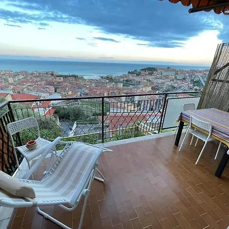 Thekeystudio, La Casa Del Mare Azzurro With Seaview Ventimiglia