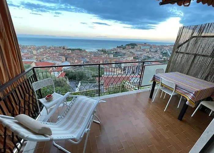 Thekeystudio, La Casa Del Mare Azzurro With Seaview Ventimiglia